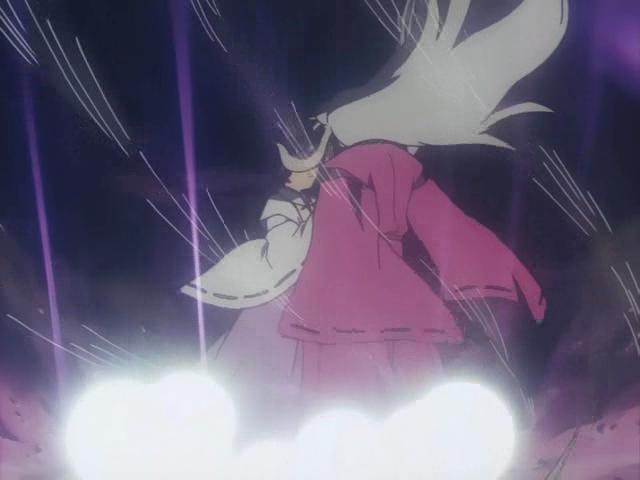 Otaku Gallery  / Anime e Manga / Inu-Yasha / Screen Shots / Episodi / 023 - La voce di Kagome e il bacio di Kikyo / 096.jpg